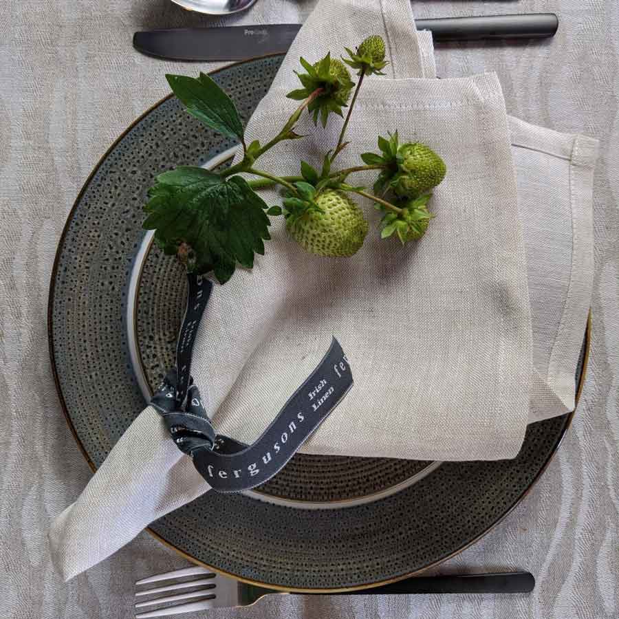 Tablescaping Chambray Napkins