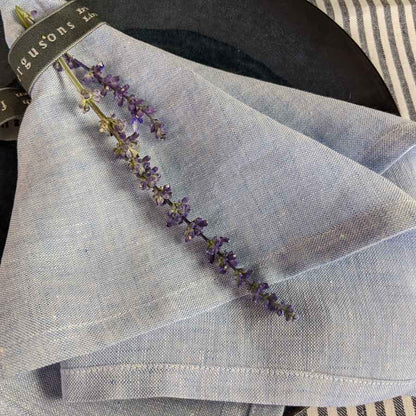 Tablescaping Chambray Napkins