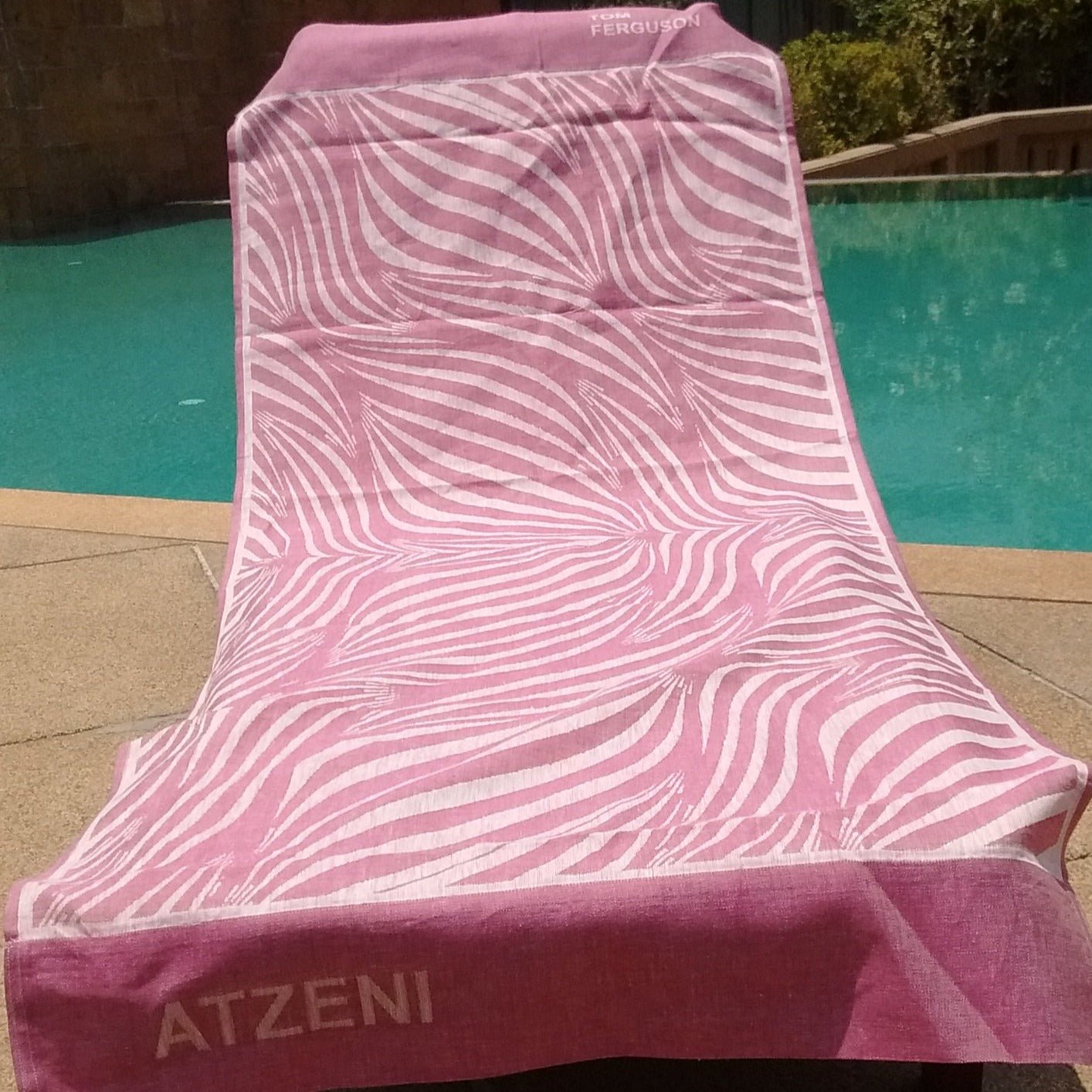 Atzeni Linen Large Beach Towel - Ferguson's Irish Linen