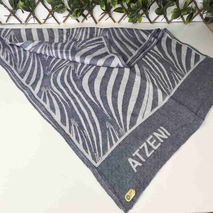 Atzeni Linen Large Beach Towel - Ferguson's Irish Linen