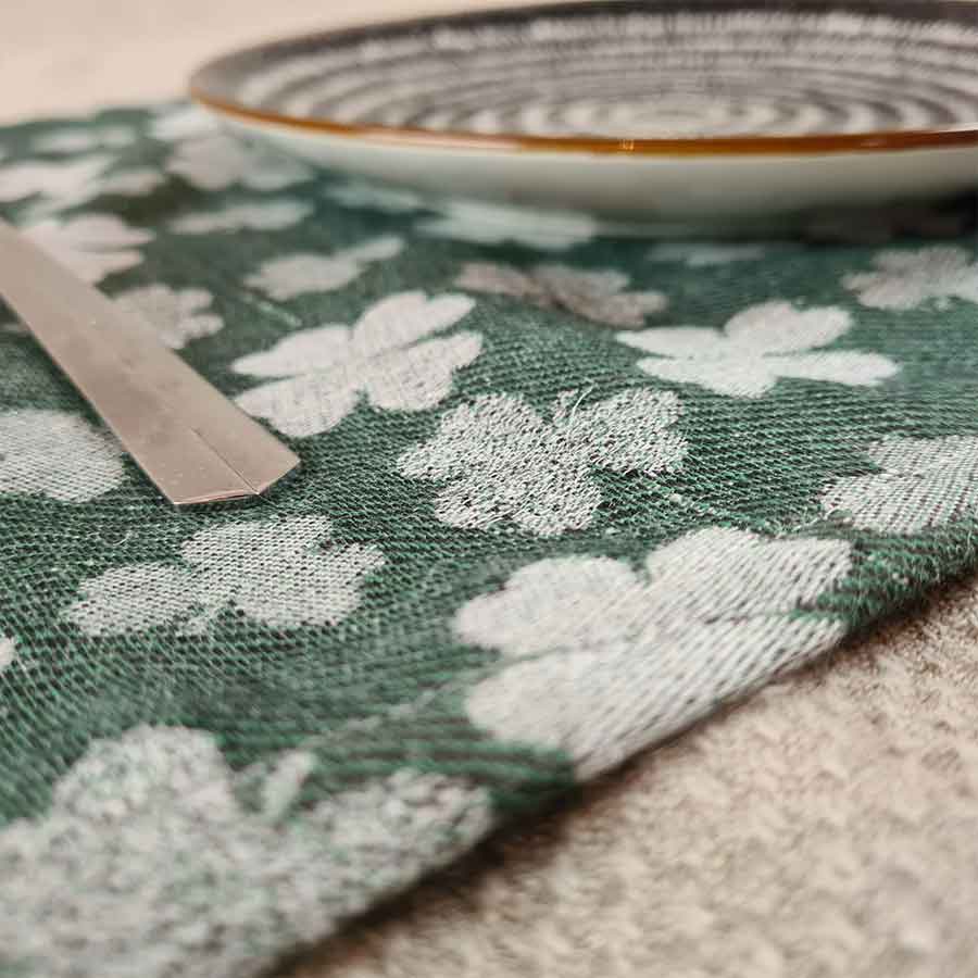 Baby Shamrock Placemat - Ferguson's Irish Linen