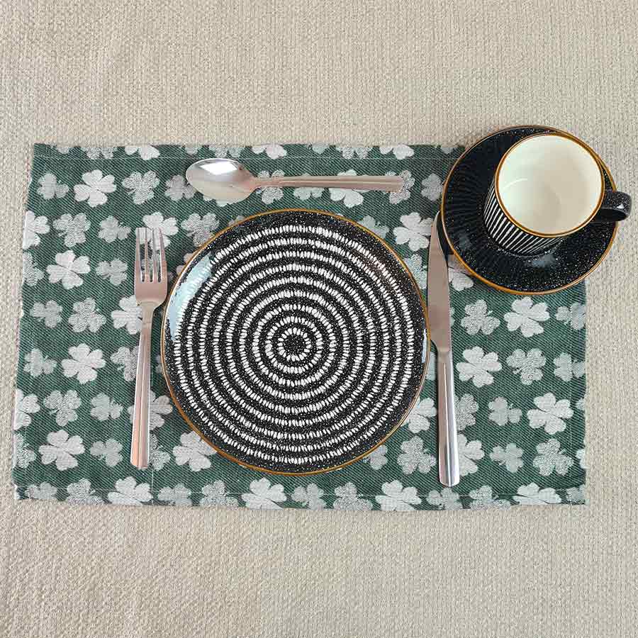 Baby Shamrock Placemat - Ferguson's Irish Linen