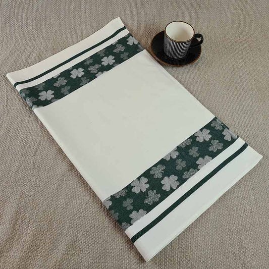 Baby Shamrock Tea Towel - Green - Ferguson's Irish Linen