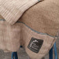 Bark Linen/Wool Fusion Blanket - Ferguson's Irish Linen