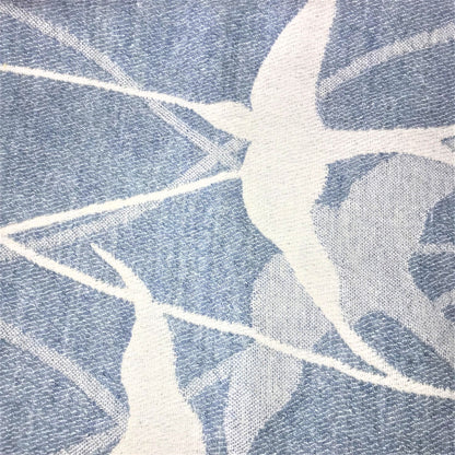 Bird on a Wave Linen/Wool Fusion Blanket - Ferguson's Irish Linen