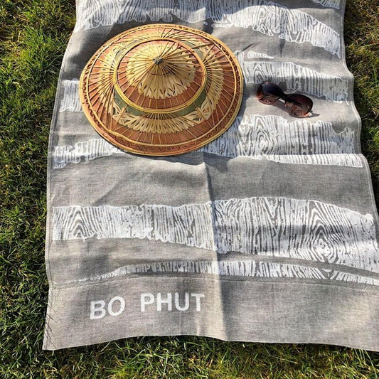 Bo Phut Linen Large Beach Towel - Ferguson's Irish Linen