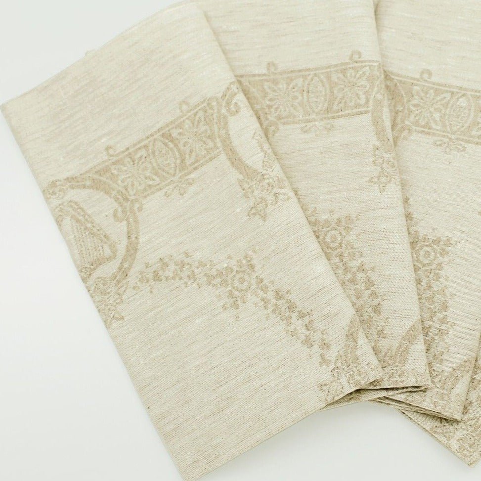 Celtic Damask Napkins - Ferguson's Irish Linen