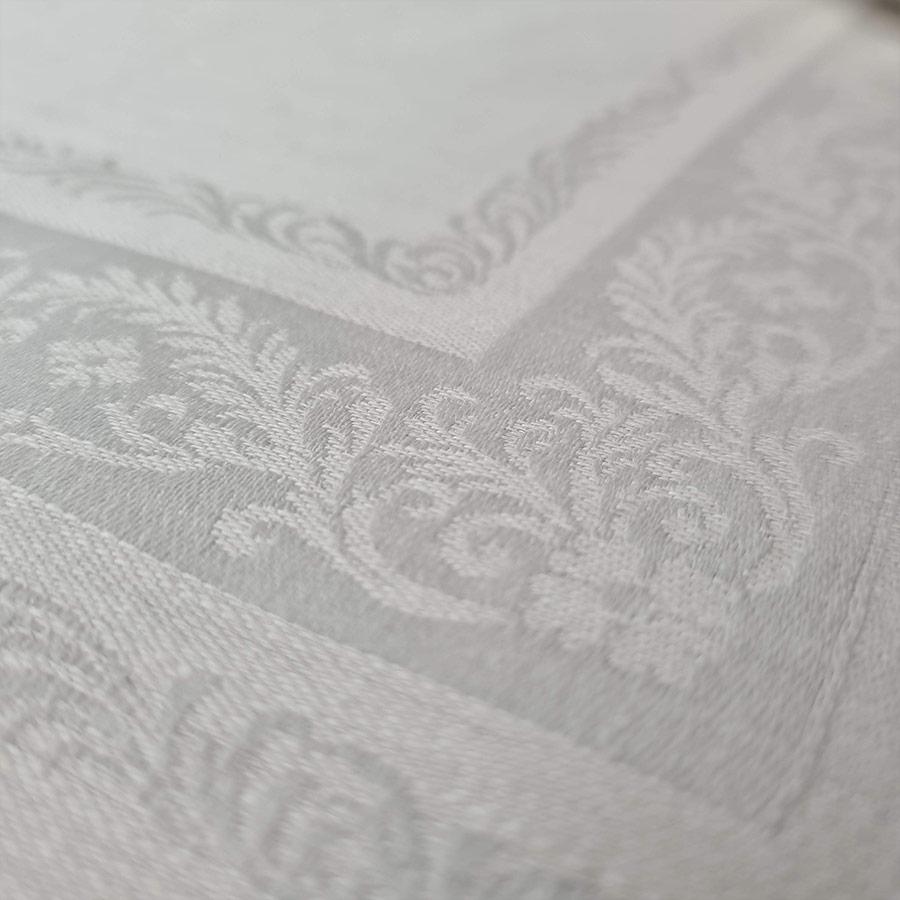 Chrysanthemum Double Damask Placemats - Ferguson's Irish Linen