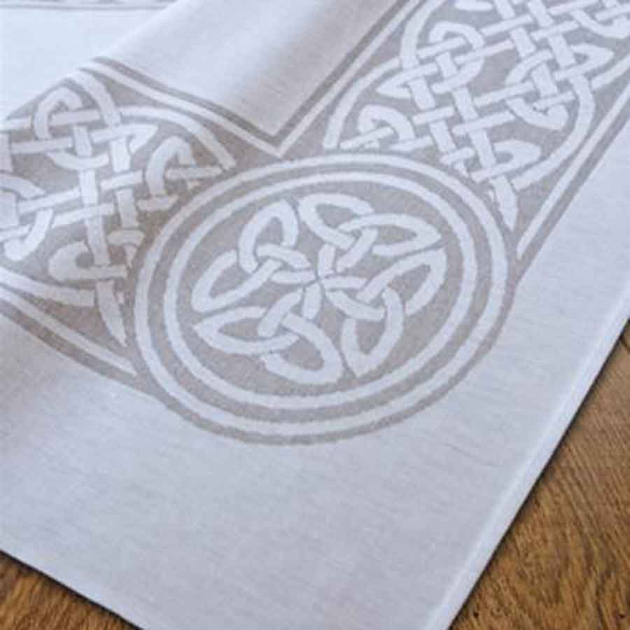 Colmcille Damask Placemats - Ferguson's Irish Linen