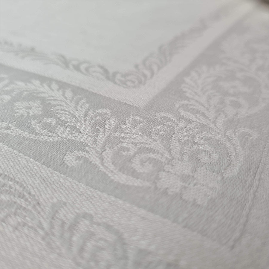 Fine Scroll Double Damask Placemats - Ferguson's Irish Linen