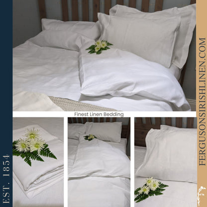 Finest Linen Bed Sheets (EU+UK Sizes) - Ferguson's Irish Linen