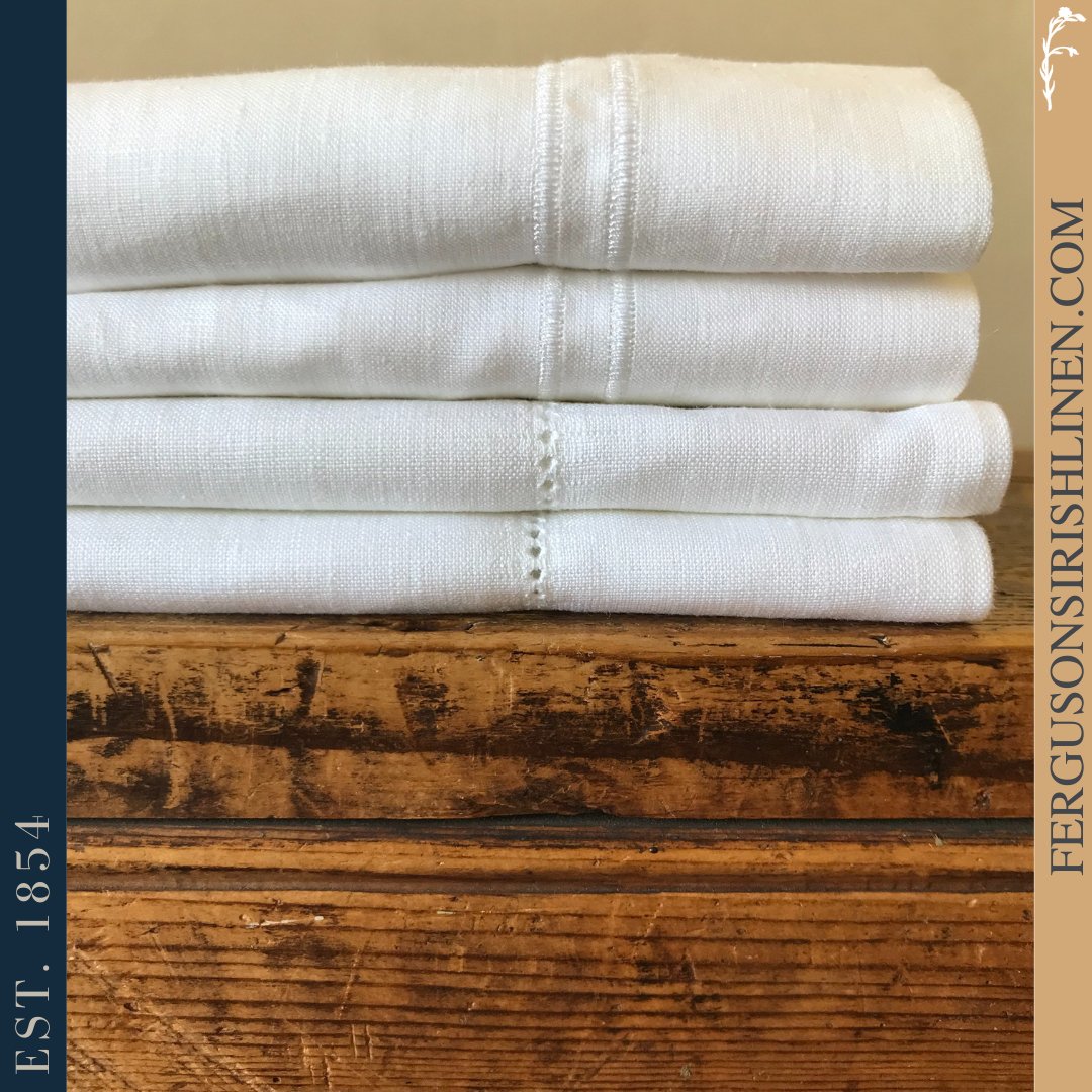 Finest Linen Pillowcases - Ferguson's Irish Linen