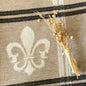 Fleur - de - lis Blanket - OFFER - Ferguson's Irish Linen