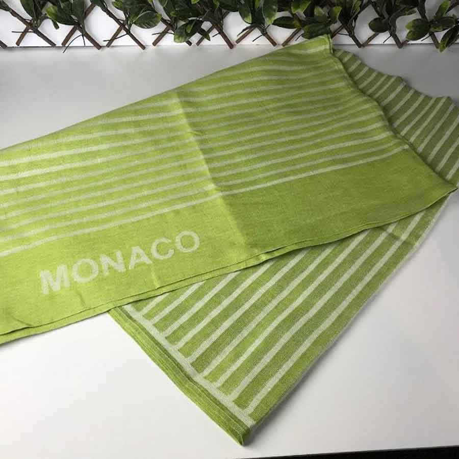 Monaco Linen Large Beach Towel - Ferguson's Irish Linen