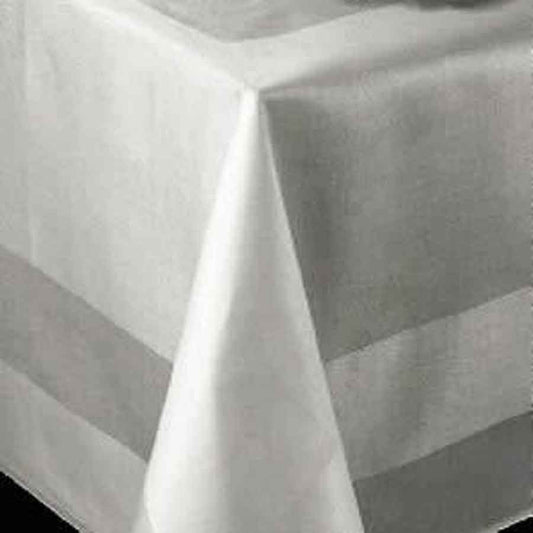 Satin Band Damask Tablecloths - Ferguson's Irish Linen