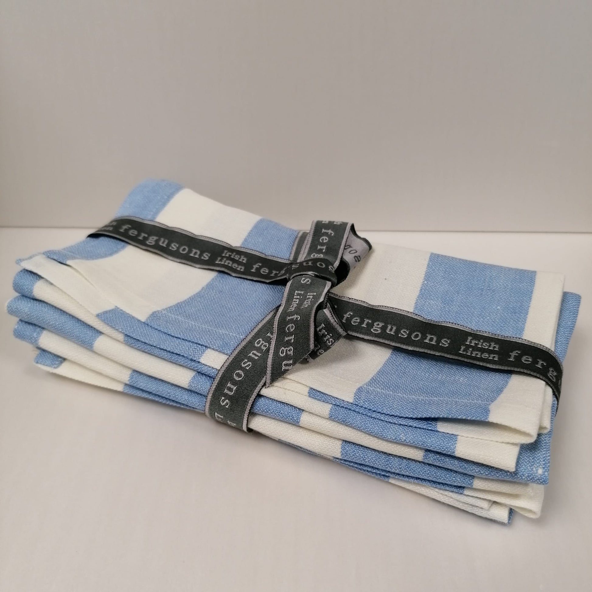 The Blue 4 Pack Napkins Tablescape Set - OFFER - Ferguson's Irish Linen