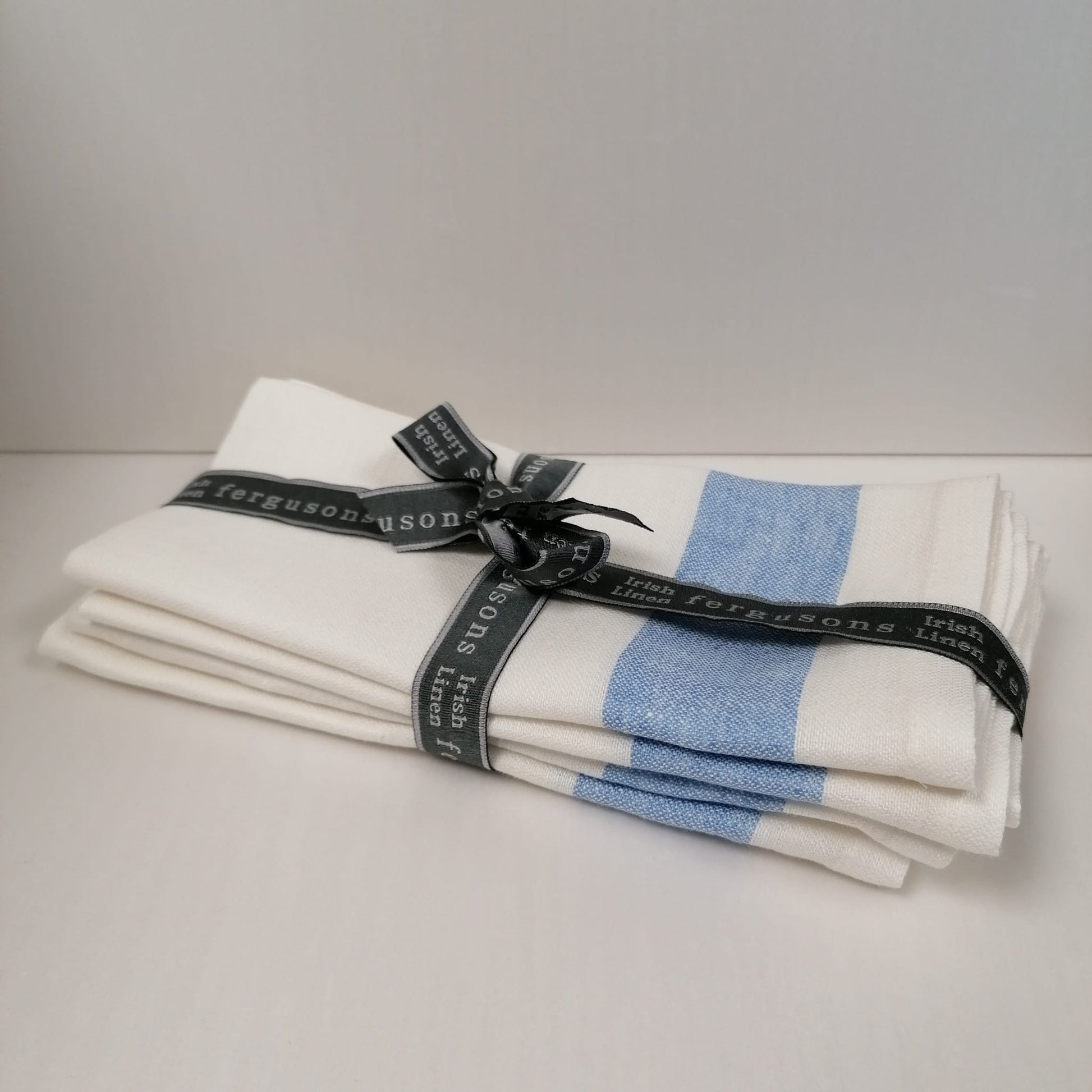 The Blue 4 Pack Napkins Tablescape Set - OFFER - Ferguson's Irish Linen